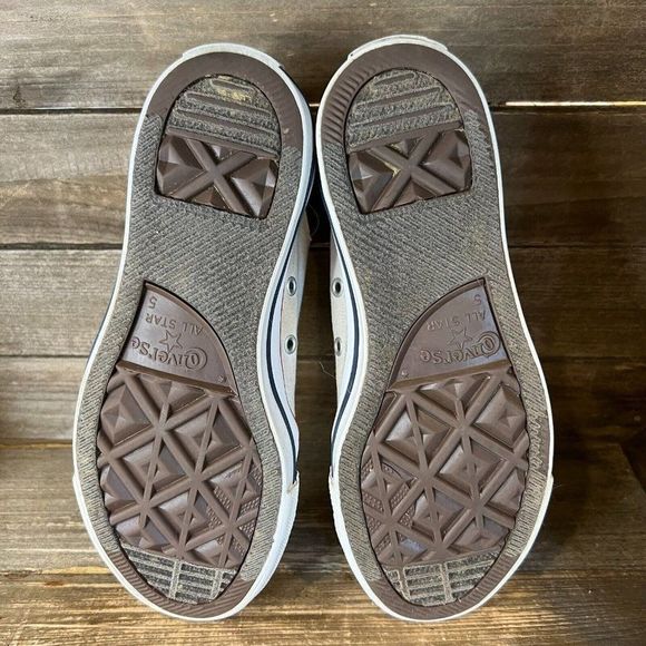 Womens Converse Chuck Taylor All Star Ivory Low Top Shoes Sneakers Size 7 M GUC - Picture 6 of 7